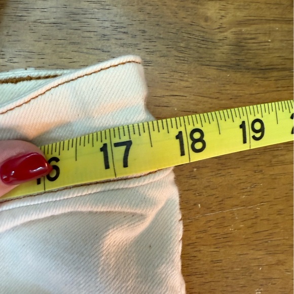 Talbots Everyday Relaxed Jean Cream 12 - Picture 5 of 7